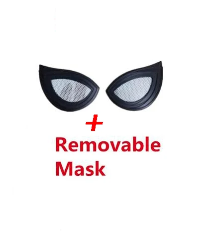 removable mask2 Железный Человек-паук, Человек-паук, костюм для косплея, спандекс, Zentai Glod, Красный Железный Человек-паук, боди супергероя, костюм, комбинезоны, Лидер продаж - Цвет: removable mask2