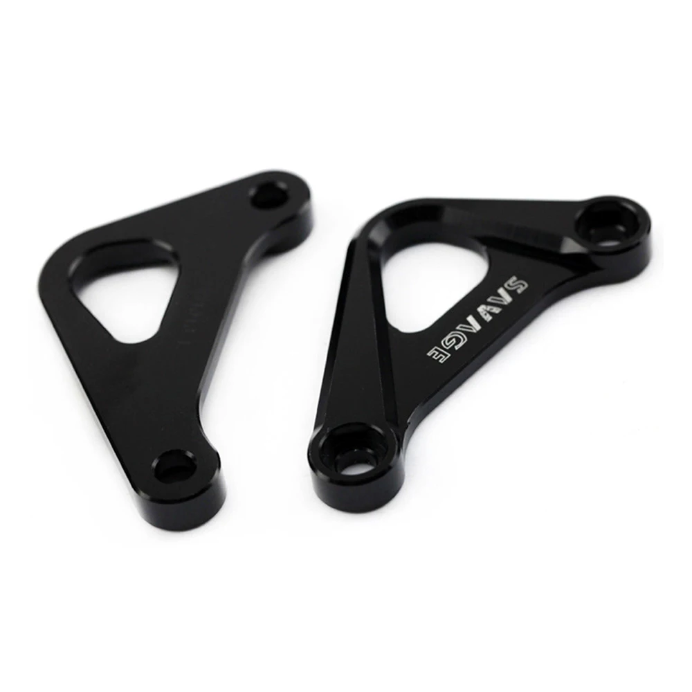 

For KAWASAKI NINJA650 Z650 Z NINJA 650 2017-2019 Rear Foot Rest Blanking Plates Motorcycle Accessories Footrest Black Footrest