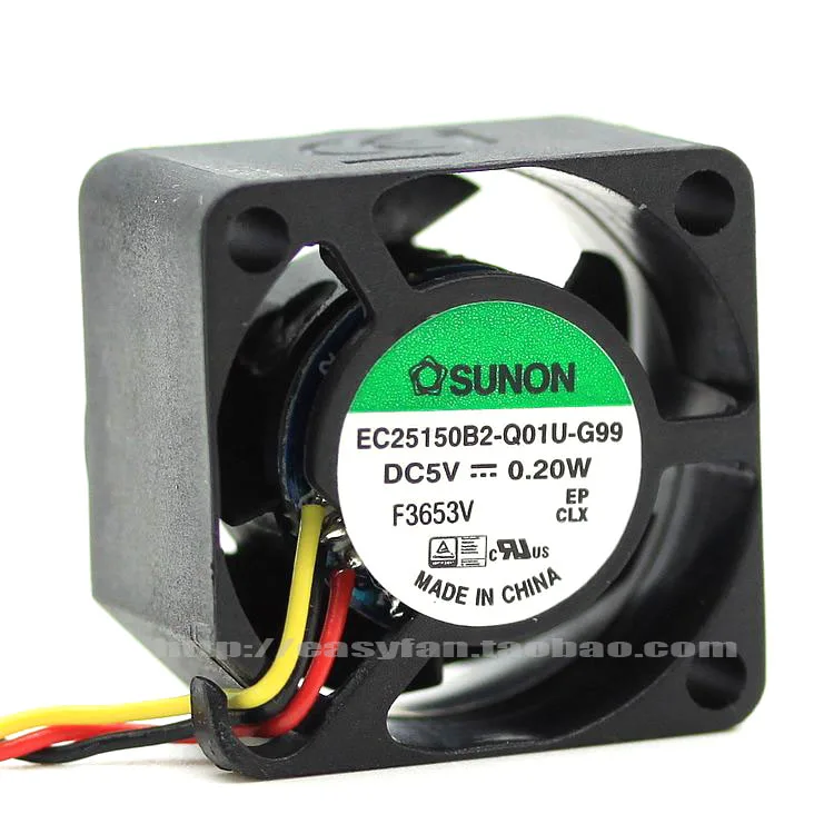 Новый SUNON EC25150B2-Q01U-G99 5V-0 20 W 2515 двойной шарикоподшипник миниатюрный микро