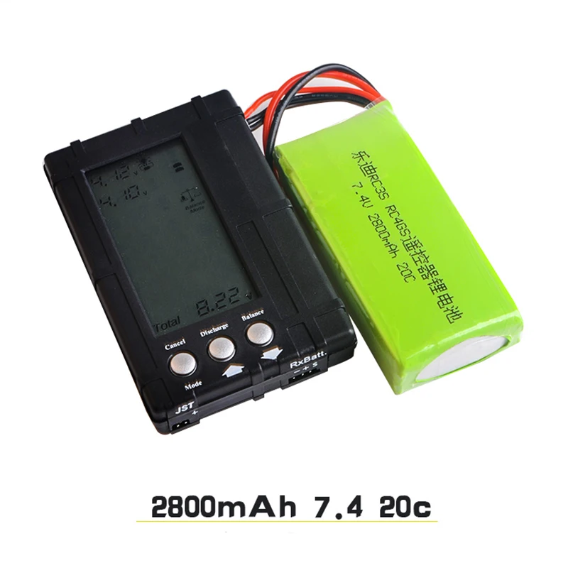 ZDF Новое поступление литий-полимерный 2S 7 4 V 2800mah 20C Lipo аккумулятор для радиолинков