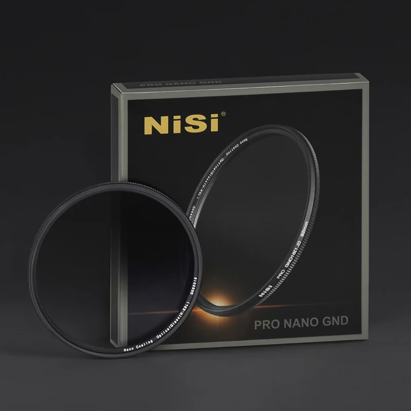 NiSi 67 мм 72 77 82 ультра тонкий PRO NANO GND16 (1 2) окончил серый градиентный фильтр|filters for