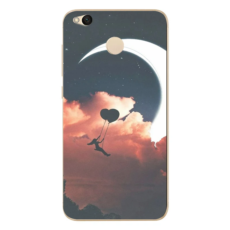 Soft Phone Case For Xiaomi Mi A1 Note 4 Pro Redmi 4X 4A 3 TPU Colorful peculiar old castle Pattern Fundas D139 |