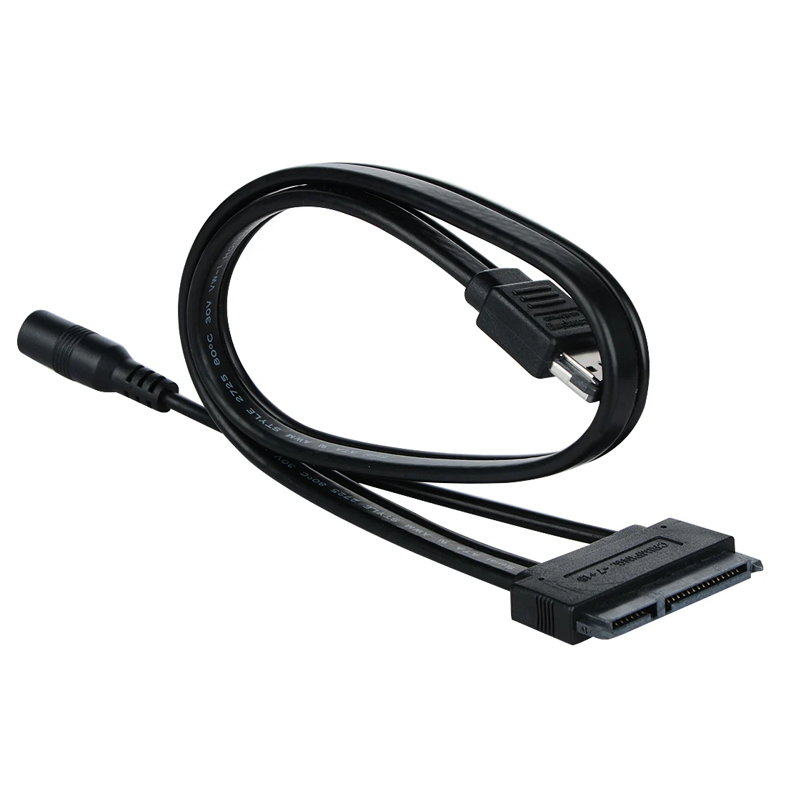 Кабель питания Esata (eSATAp) на Sata двойной разъем USB 12 В 5 комбинированный 22 Pin (7Pin + 15Pin)