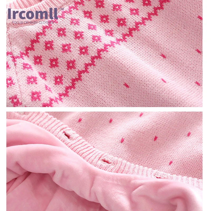 Ircomll новейшие детские зимние осенние Комбинезоны Новорожденный новогодний боди