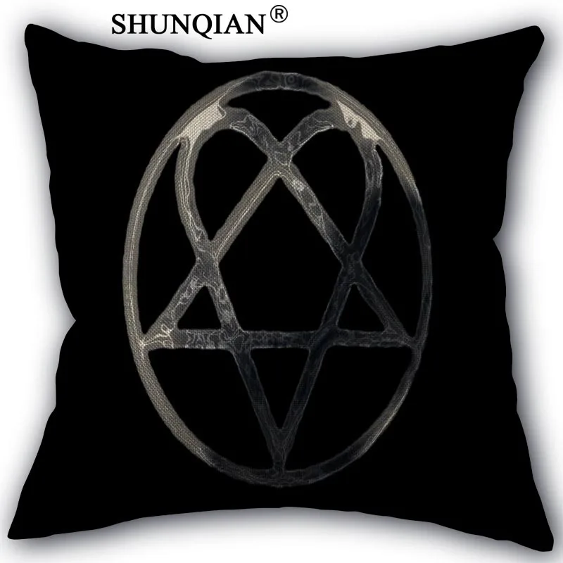 Pillows Cases Льняная хлопковая наволочка him heartagram, наволочка для подушек с индивидуальным принтом, декоративные наволочки для подушек 45x45 см, односторонняя WJY420-9 - Цвет: Pillows Cases