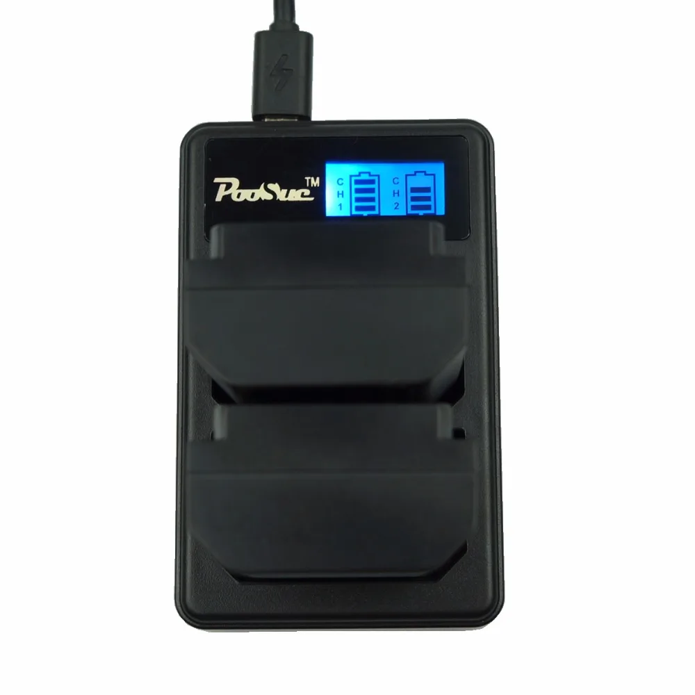 NP FZ100 Charger NPFZ100 LED Dual USB зарядное устройство для Sony Alpha 9 A9 9R A9R 9S|Зарядные устройства| |