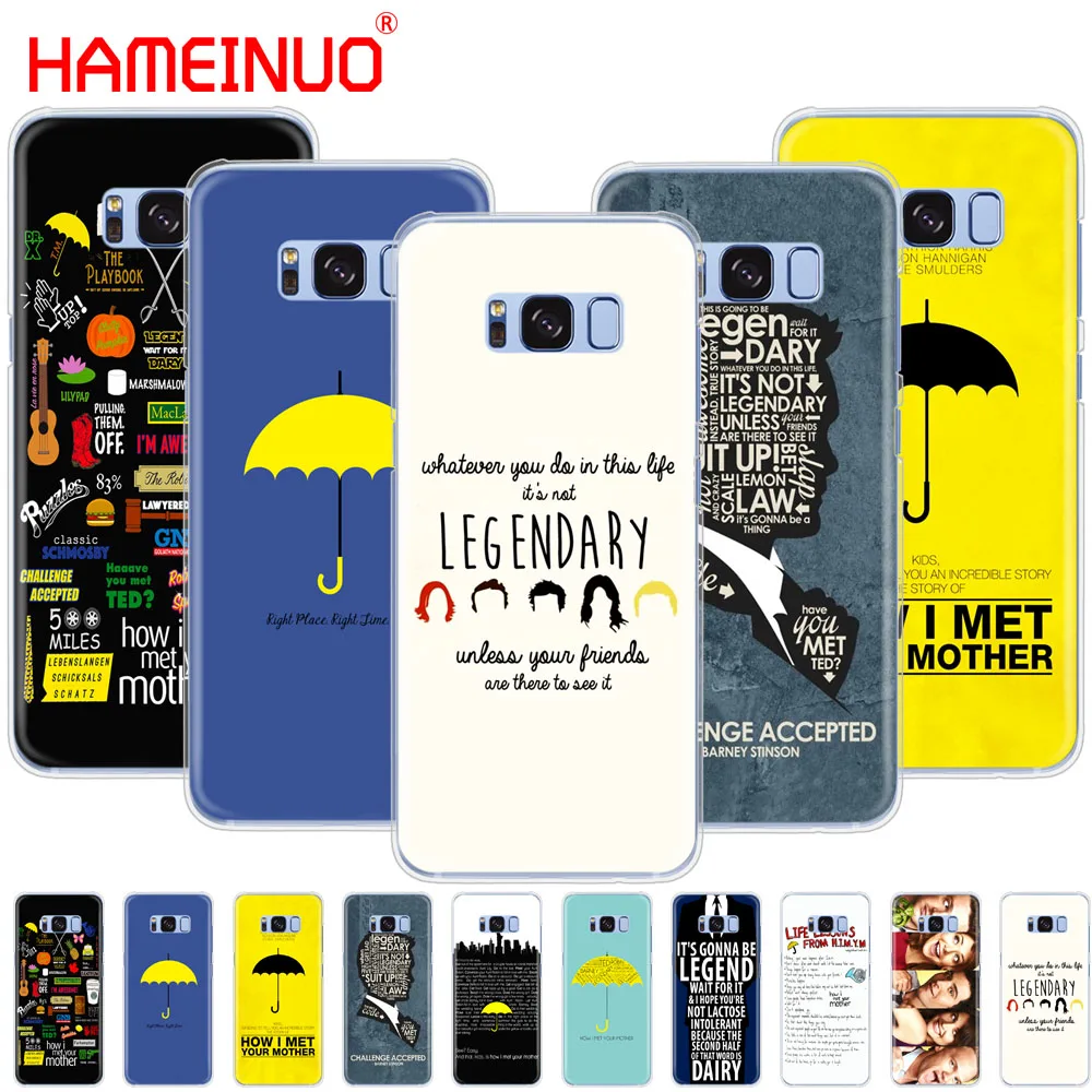 HAMEINUO Как я встретил вашу маму himym цитаты Чехол для мобильного телефона Samsung Galaxy S9 S7