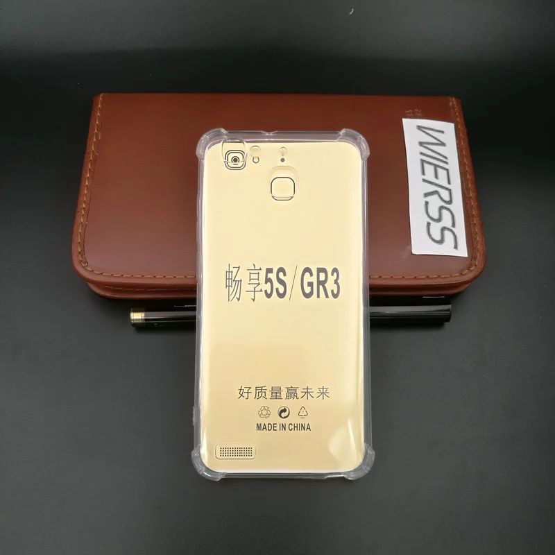 Прозрачный силиконовый чехол для Huawei GR3/Enjoy 5S TAG L01 L13 L21 L22 противоударный
