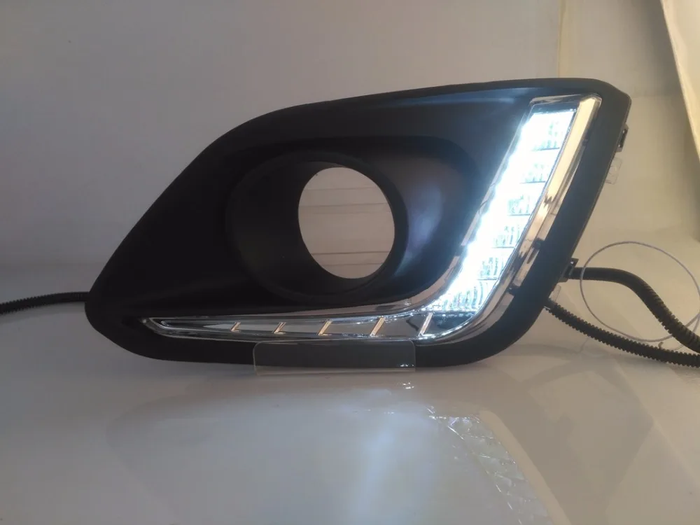 Qirun светодиодные противотуманные фары светильник для Suzuki Swift с дистанционным