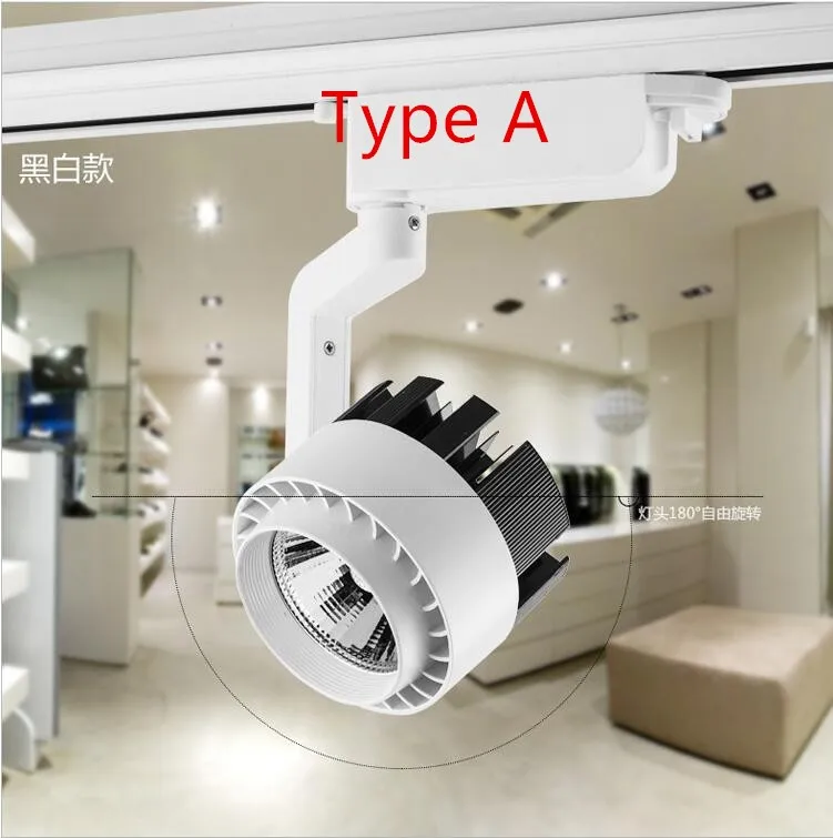 Затемняемый Светодиодный светильник 20 Вт COB точечные светильники ac110/220 в