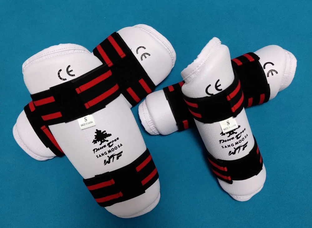 Профессиональная защита для бокса Taekwondo Shin & Arm приспособление каратэ WTF CE