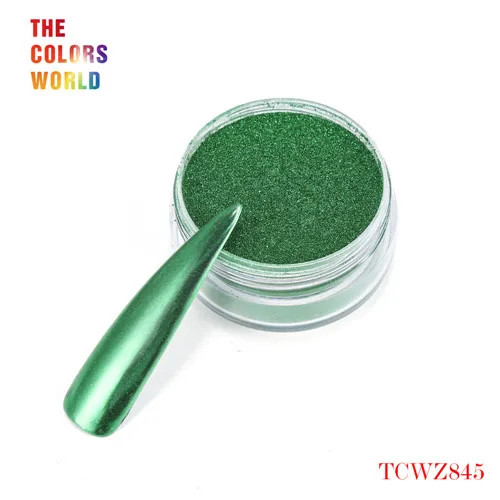 TCWZ845 5g TCT-239 зеркальный порошковый эффект хромированные ногти пигментный Гель-лак дизайн ногтей маникюр украшение тени для век макияж хна тату сделай сам - Цвет: TCWZ845 5g