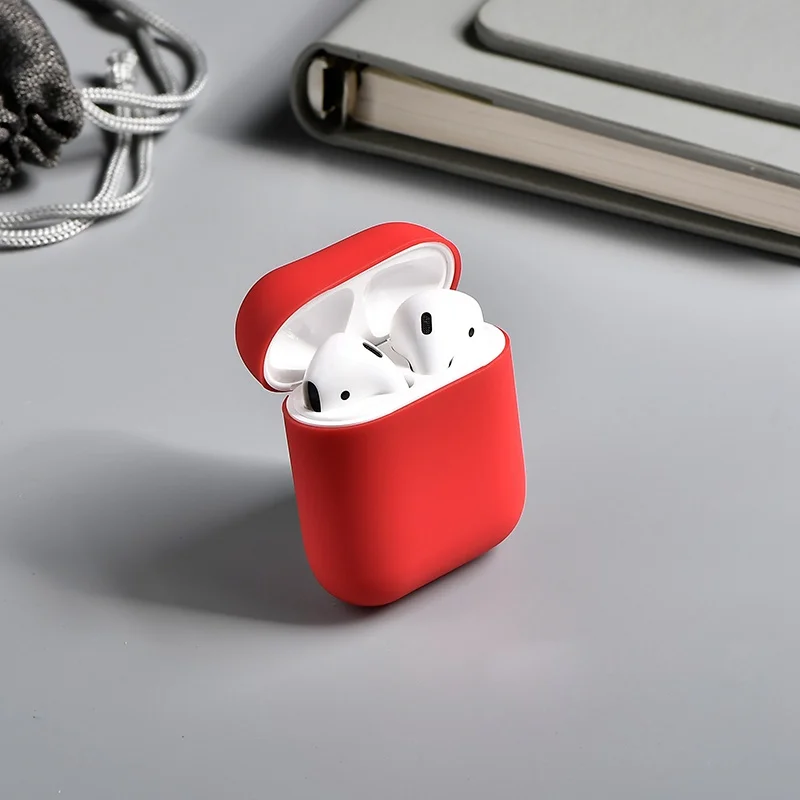 Силиконовый чехол Luquid для Airpods 1 2 Чехол Мягкий силиконовый резиновый полный защитный чехол для Airpods 1 2 чехол противоударный