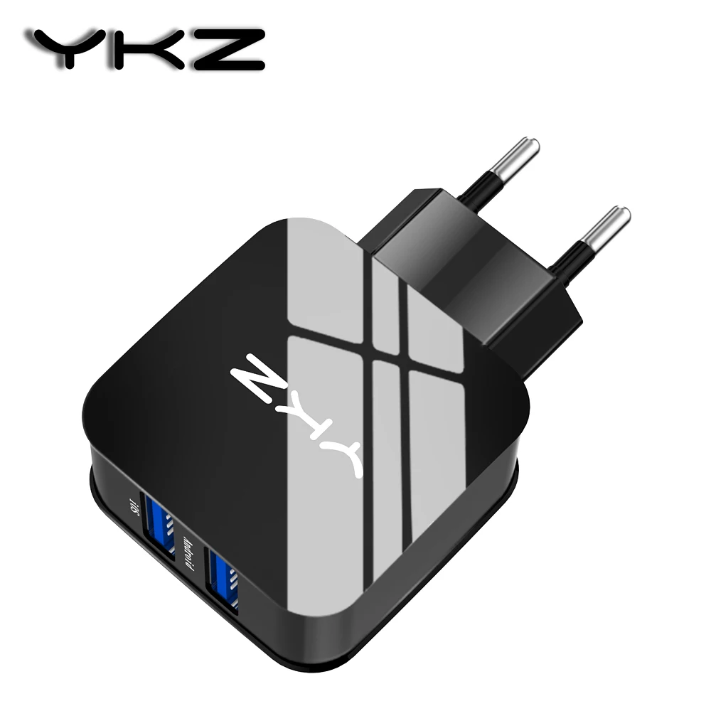 YKZ телефон зарядное устройство адаптер стены путешествия USB 2A ЕС разъем для iPhone с