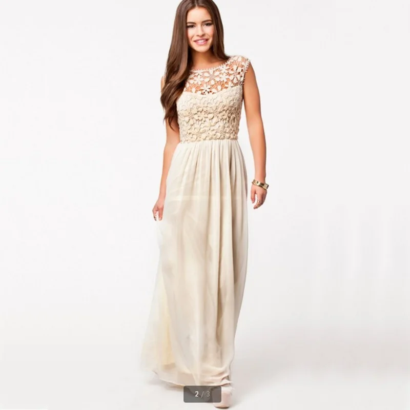 Кружевные платья 2020 модное летнее новое поступление с круглым вырезом без