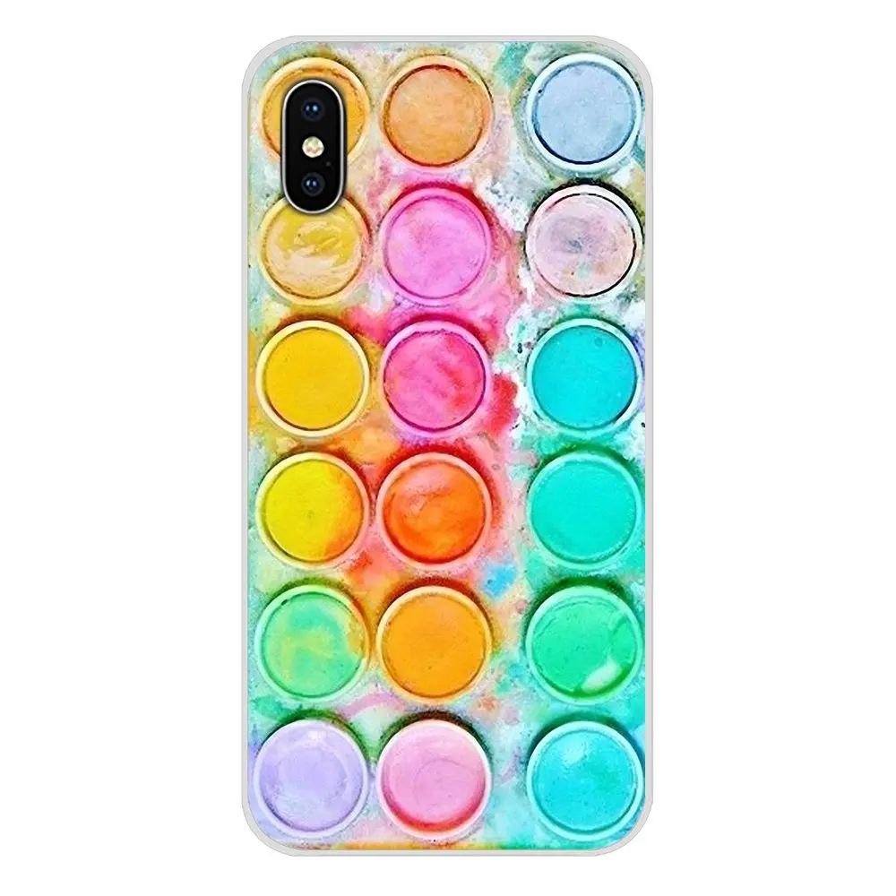 Для Samsung Galaxy S4 S5 MINI S6 S7 edge S8 S9 S10 Plus Note 3 4 5 8 9 цветная коробка для макияжа аксессуары