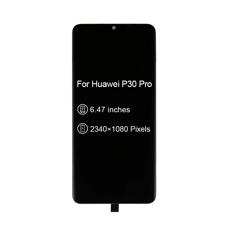 10 шт./лот ЖК дисплей для Huawei P30 Pro сенсорный экран дигитайзер сборка Бесплатная