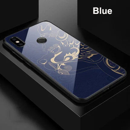 Зеленый чехол для xiaomi mi x 3, чехол для mi x3 beast Forbidden City Edition, чехол из закаленного стекла для xiaomi mi x3, полный защитный чехол - Цвет: A4