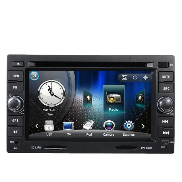 Два Din 6 5 дюймов dvd плеер для Chery/очень/A3/A5/Tiggo/Пасху с 3g радиоведущий gps навигации RDS