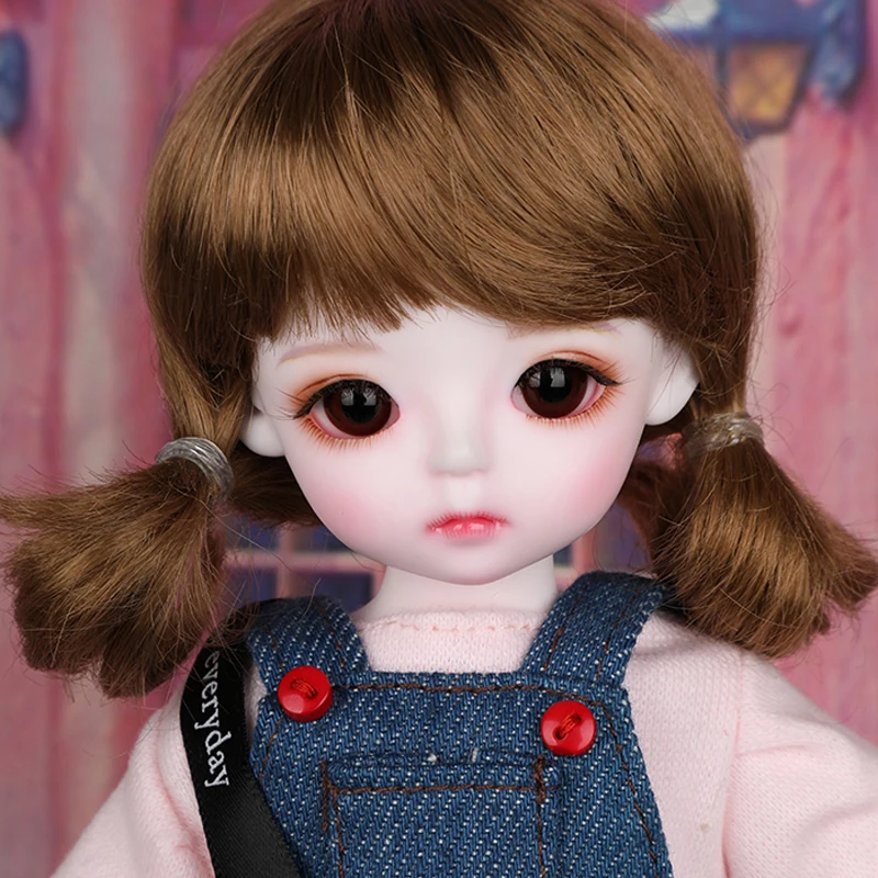 Полный комплект Новое поступление 1/6 BJD кукла BJD/SD крем шарнирная милая из смолы с