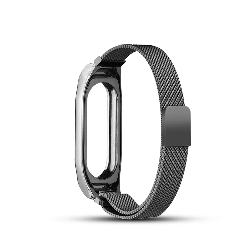 Mi lanis петля магнитная пряжка для Xiaomi mi ремешок 2 браслеты Замена mi Band 2 Аксессуары Регулируемый размер