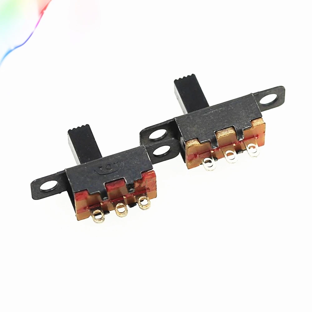 Переключатель SS-12F15 50 шт. 3-контактный 2 файла выключатель 1P2T 1 ряд 3 P SS12F15 ручка