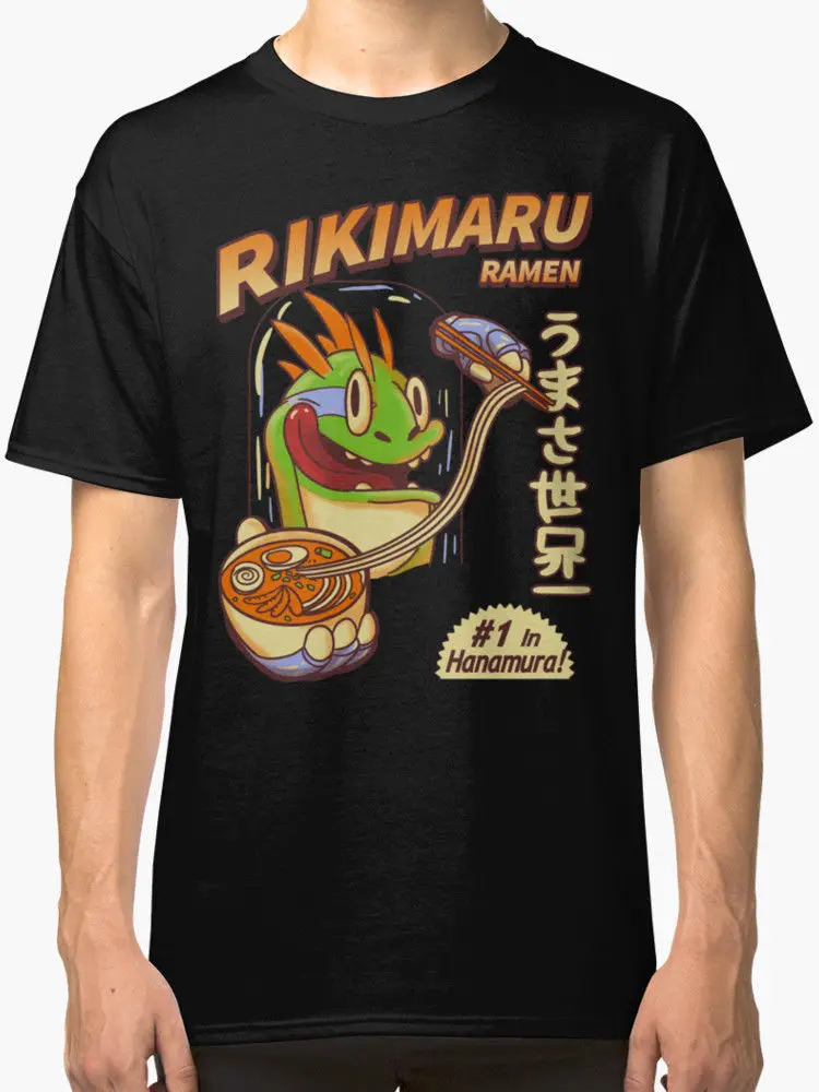 Рикимару Ramen hanamuras Best Мужская футболка Размеры S 2XL|Мужские футболки| |
