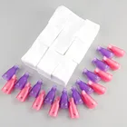 10 шт., пластиковые зажимы для снятия гель-лака для ногтей