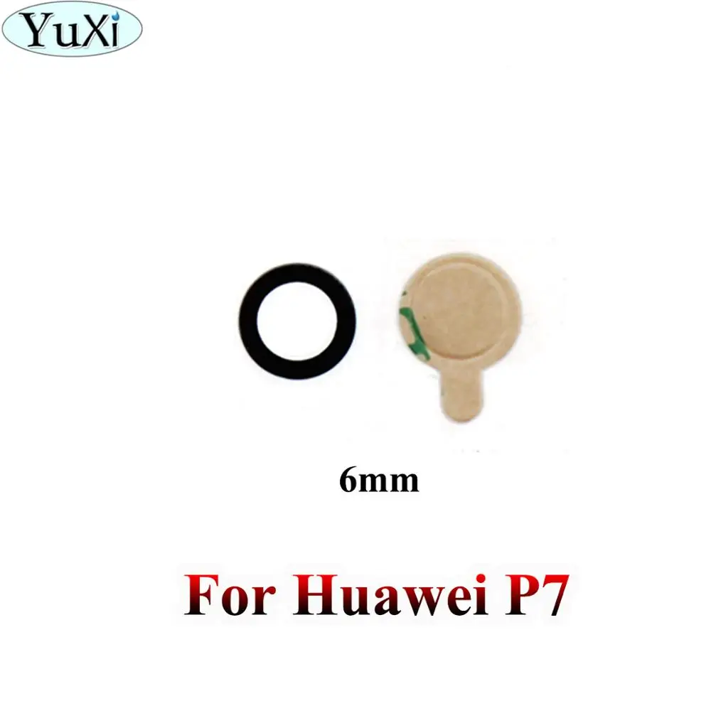 Стеклянный объектив задней камеры YuXi для Huawei Ascend P20 lite pro P10 P9 Plus P8 max P7 с клейкой