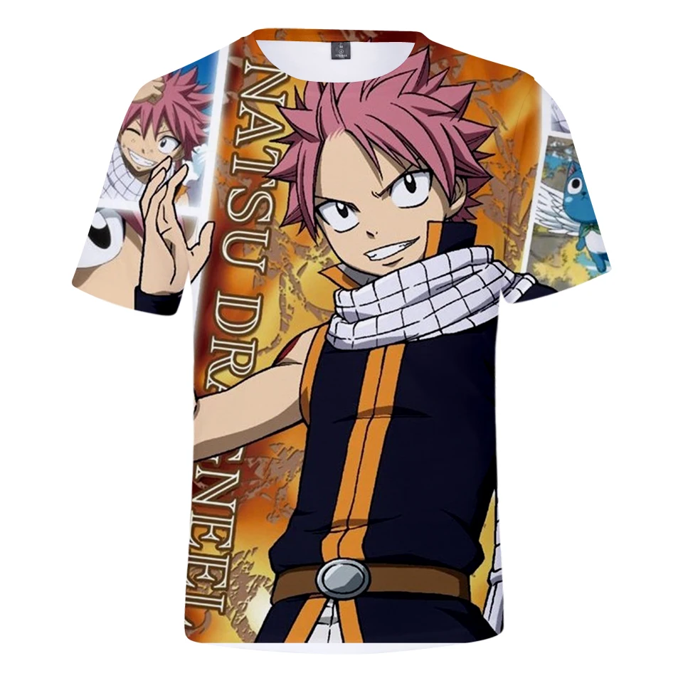 Футболка в стиле Харадзюку Классическая футболка с 3D принтом виде сказочного