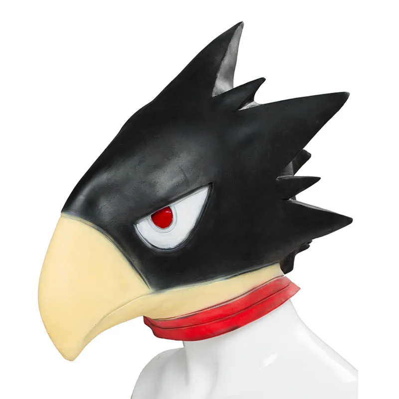 Coshome Boku no Hero Academia My Tokoyami Fumikage карнавальный костюм маска плащ шлем с головой птицы