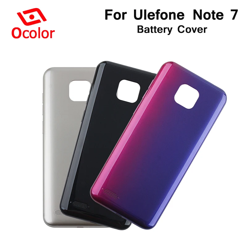 Ocolor для Ulefone Note 7 крышка аккумулятора 6 1 дюйма задняя замена фотоаксессуары |