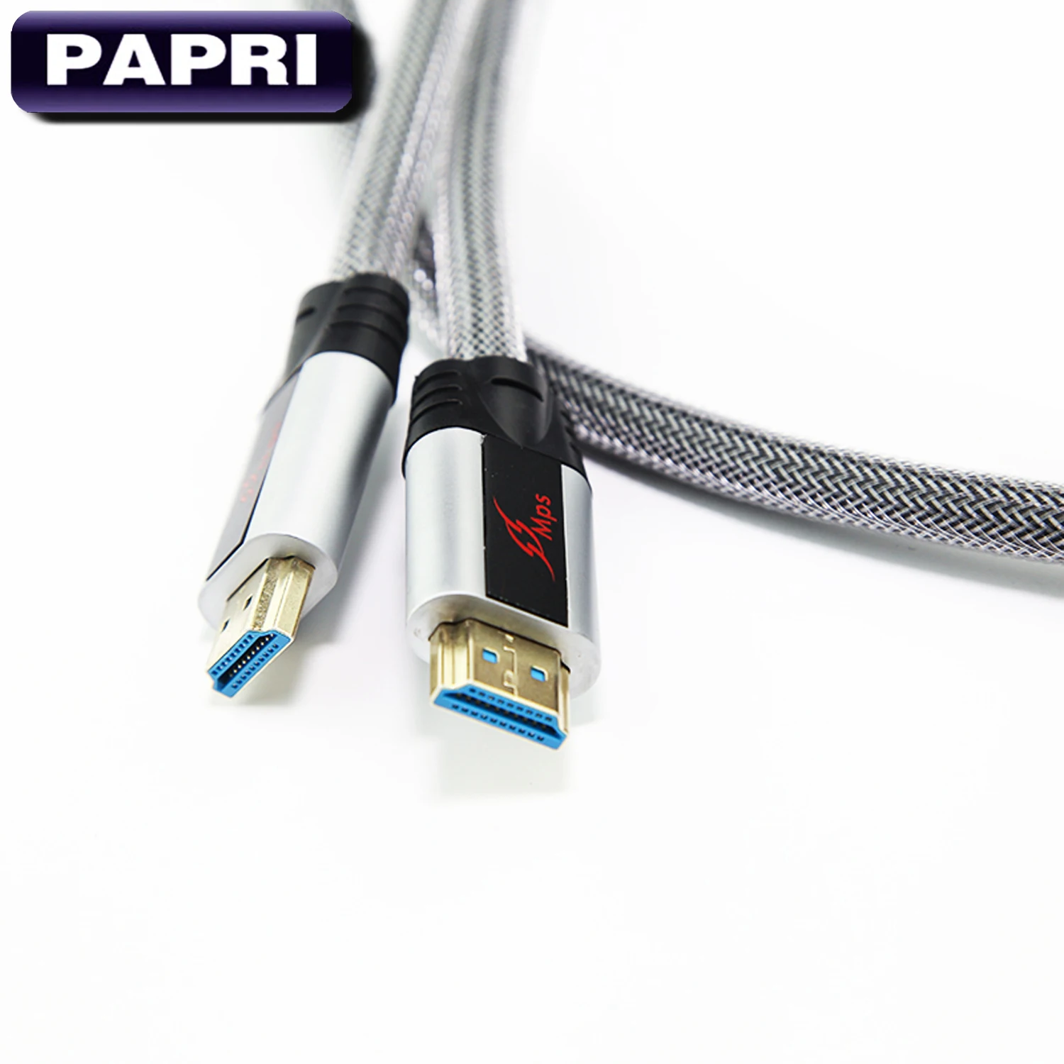 PAPRI MPS HD 188 HDMI кабель аудио провод позолоченный HiFi 99.9997% OFC 4K 3D 24AWG * 2K возврат Ethernet