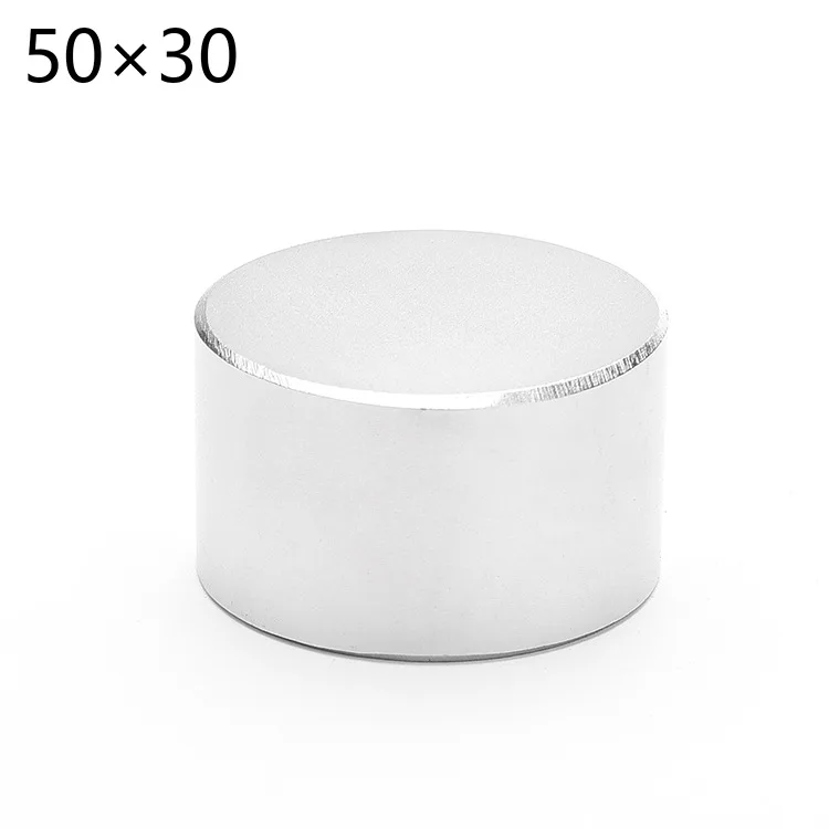 Магнит 1 шт./лот N52 диаметр 50x30 мм популярный круглый магнит сильный