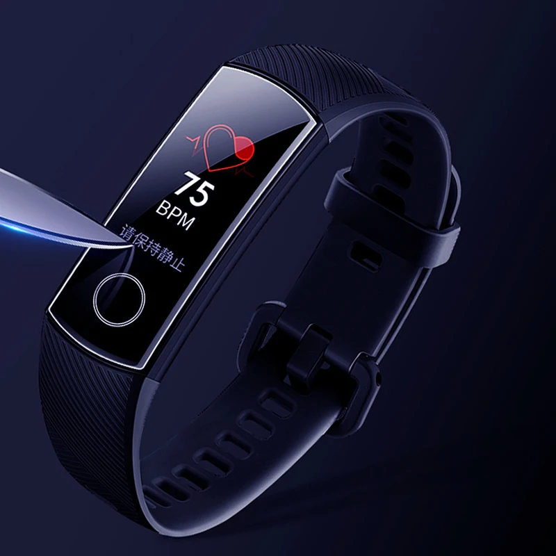 Amazfeel 100 шт./упак. для Huawei Honor Band 4 пленка мягкий HD 5 защитная экрана не калёное
