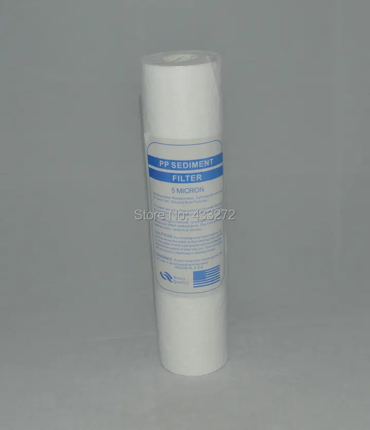 Фильтр для очистки воды 5 микрон 2x10 &quotPP фильтр картридж (2 шт./лот)|filter cartridge