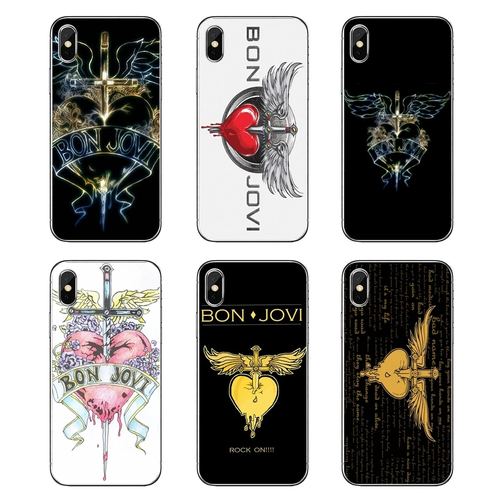 Bon Jovi Rock Band Fly Wings Logo For Huawei Honor 8 8C 8X 9 10 7A 7C Mate 20 Lite Pro P Smart Plus Silicone Phone Skin Cover |