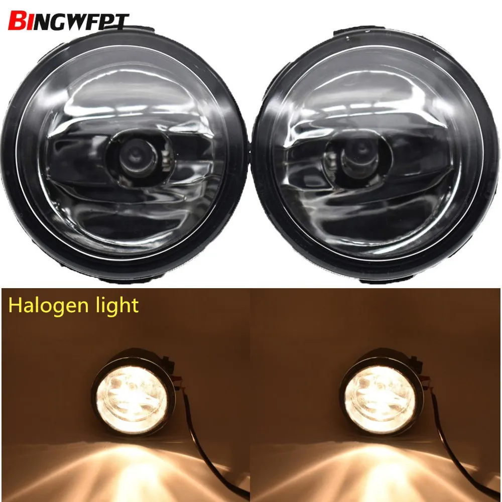 2x Angel Eyes автомобильный Стайлинг круглый светодиодный противотуманный светильник