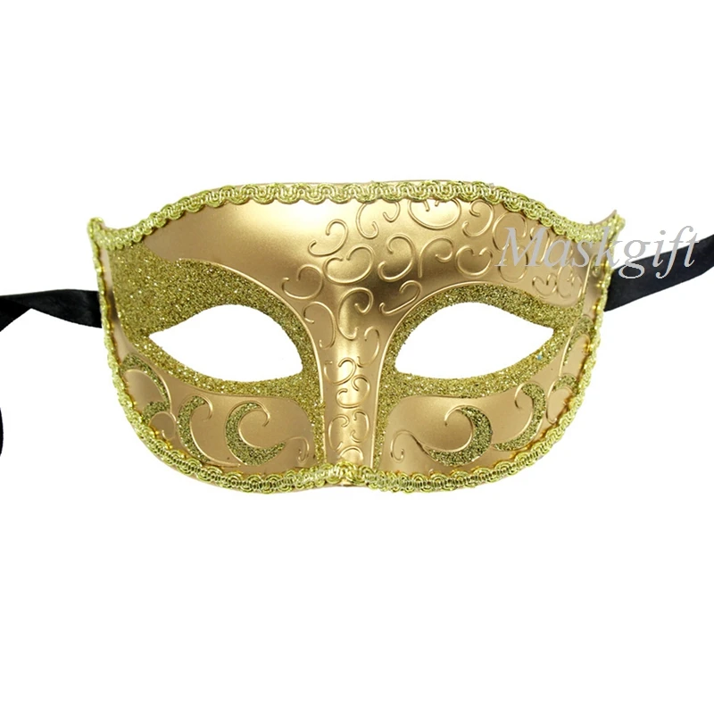 Новинка 2017 роскошная черная маска для вечевечерние НКИ Хэллоуина бесплатная