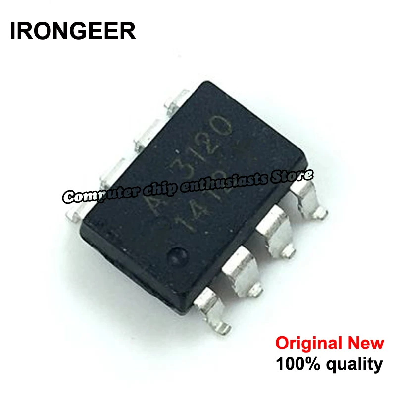 

10PCS HCPL3120 SOP8 HCPL-3120 SOP A3120 SOP-8 SMD