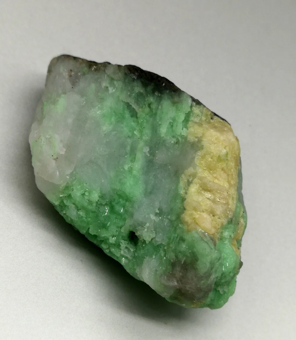 19 г натуральный изумрудно зеленый минеральный кристалл образец gem класс