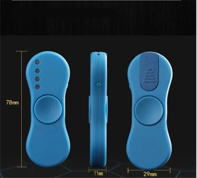 Светодиодный ручной Спиннер электронная сигарета зажигалки беспламенный USB электрическая зарядка плазменная Зажигалка Спиннер палец ветрозащитный