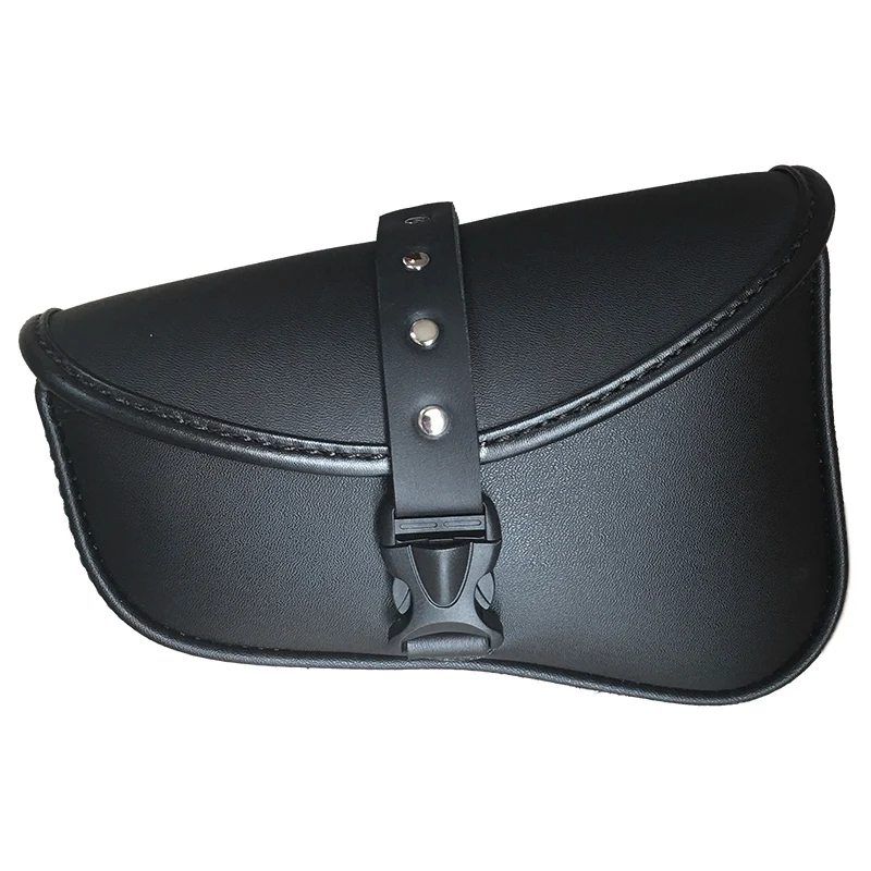 Черная синтетическая кожа левая и правая сторона седло для мотоцикла Harley Sportster