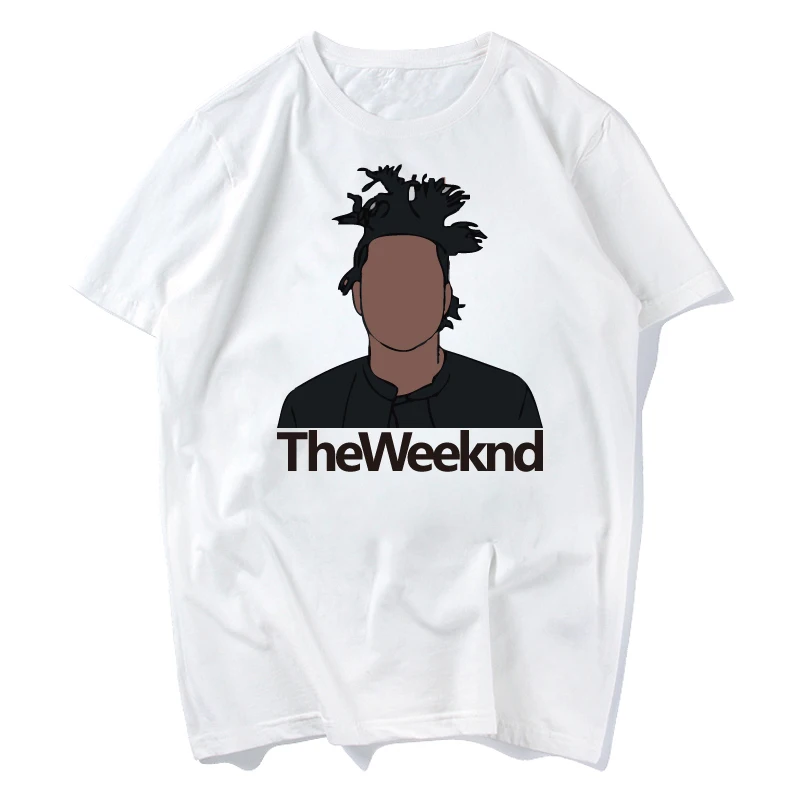 S336 Weeknd XO Футболка мужская аниме футболка wo мужские топы для мальчиков футболка с коротким рукавом Топ Футболка Одежда для девочек размера плюс - Цвет: S336