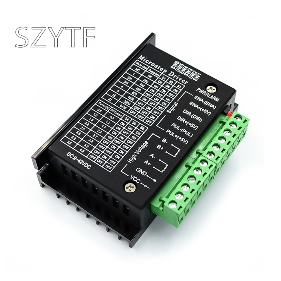 42/57 Драйвер шагового двигателя TB6600 обновленная версия 32 Отдел 4.0A 42V (импульсный 3-24