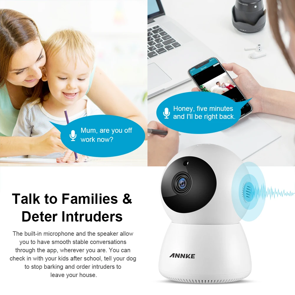 ANNKE распродажа 1080 P HD IP Беспроводная Wi-Fi видеокамера охранной системы
