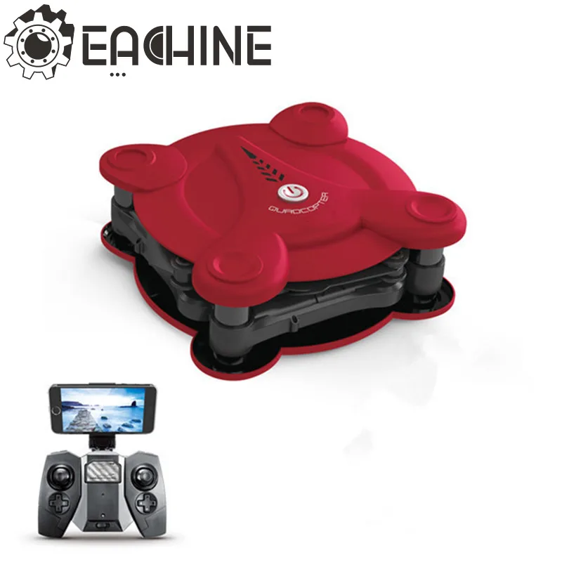 Eachine E55 WiFi FPV Складная Карманная камера Дрон с высоким режимом удержания RC Мини Квадрокоптер Вертолет VS VISUO XS809HW M69