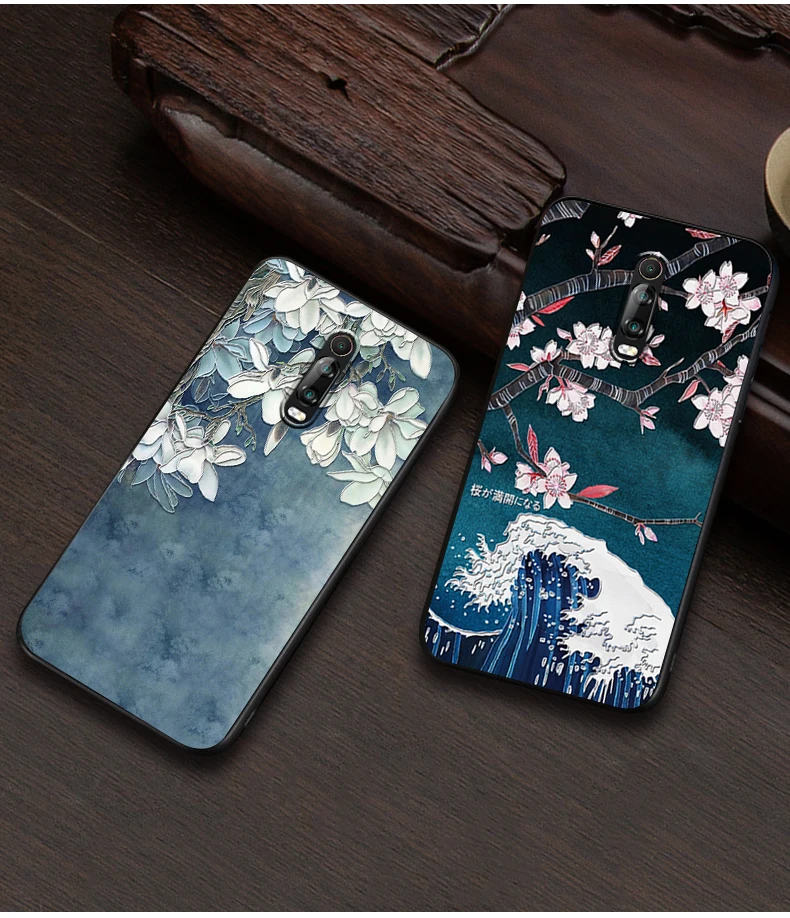 Рельефный чехол для Xiaomi Redmi K20 Pro чехол противоударный HD 3D рельефный силиконовый чехол для Redmi K 20 чехол Licoers Официальный чехол