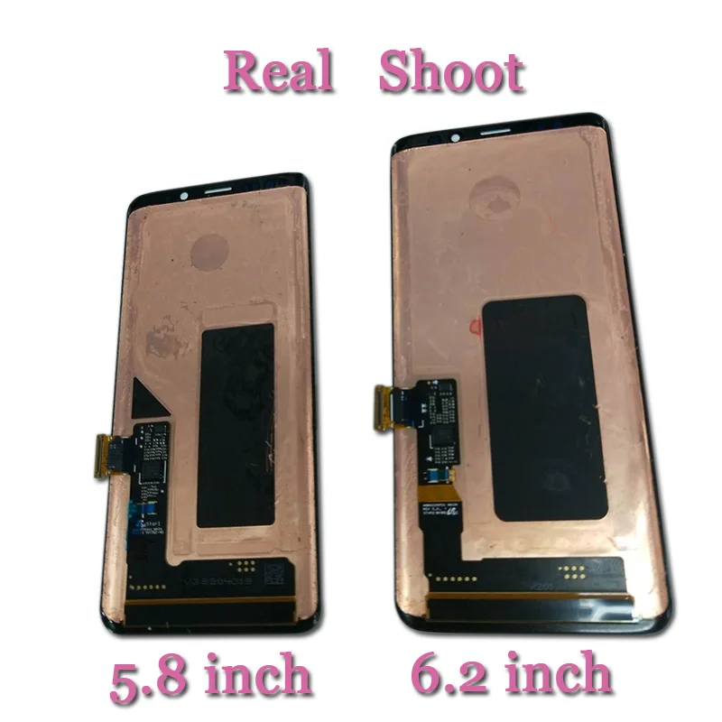 Оригинальный супер AMOLED ЖК дисплей с рамкой для SAMSUNG Galaxy S9 lcd и сенсорный экран