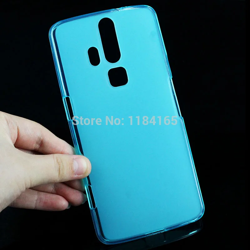 Case for ZTE Axon Elite / Phone A2015 5.5 inch Pudding Anti Skid Soft Silicone TPU Protection Back Cover |